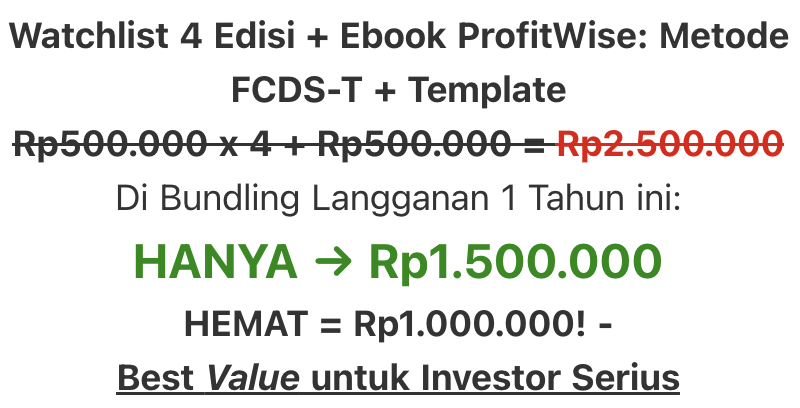 Penawaran langganan WL