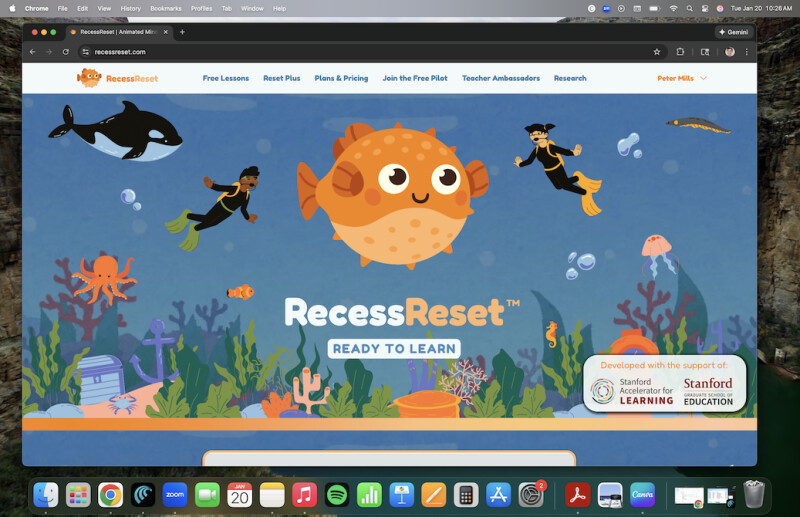 Recess Reset