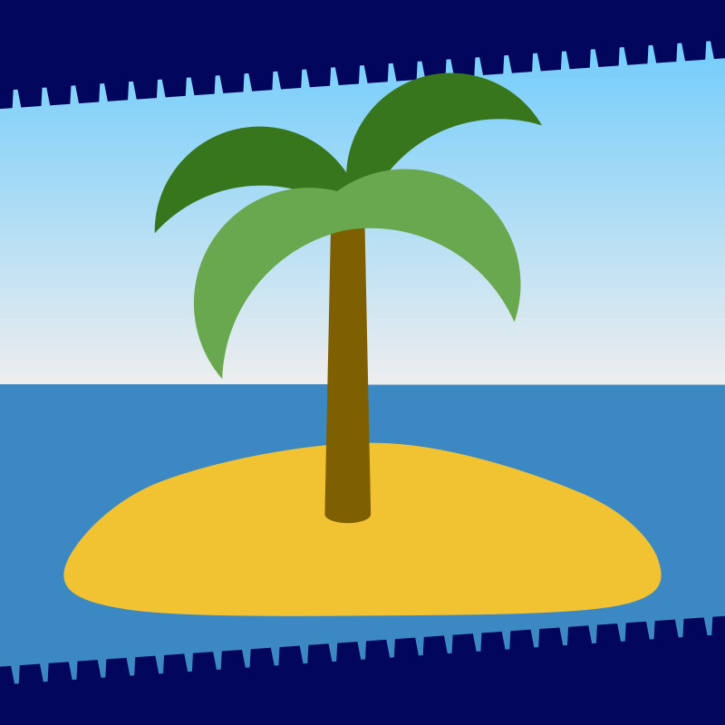 Desert island picture